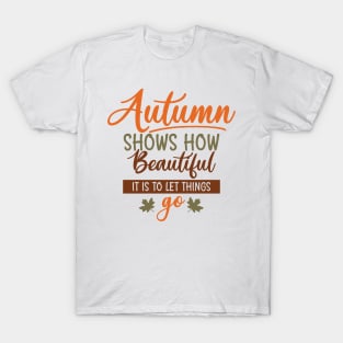 Fall Autumn T-Shirt